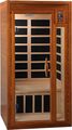 4. Dynamic Barcelona 1 to 2 Person Hemlock Wood Low EMF FAR Infrared Sauna For Home