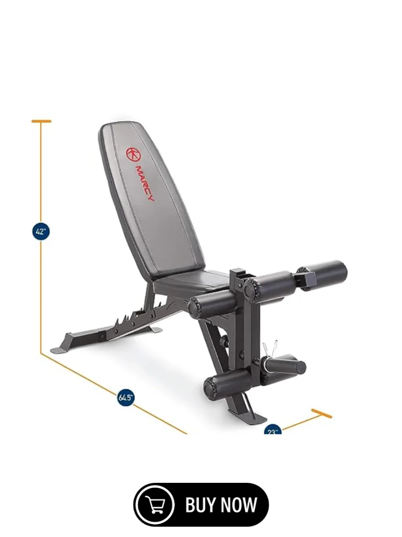 3. Marcy Adjustable 6 Position Utility Bench